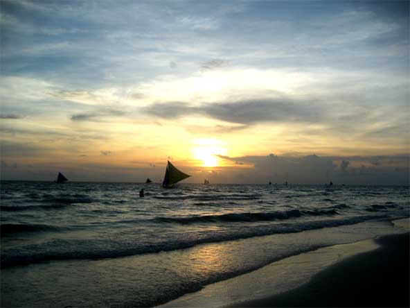 boracay sunset