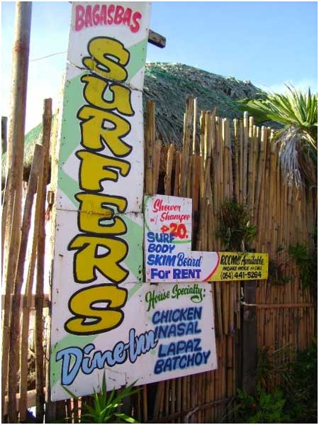 Philippines camarines norte Surfers Dine-Inn, Bagasbas, Daet