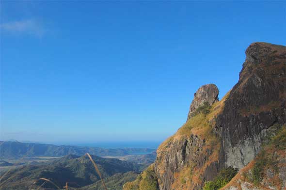 Philippines Cavite Pico de Loro's two peaks