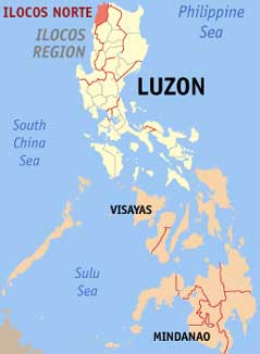 Ilocos Norte Map