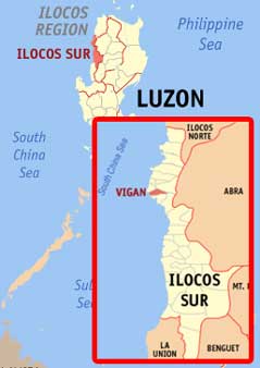 ilocos sur map