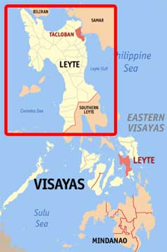 Leyte Map