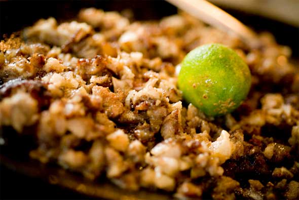 Philippines Luzon Cuisine Sizzling Sisig