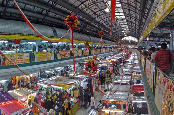 Philippines Cheap Clothes, Electronics Section of Greenhills