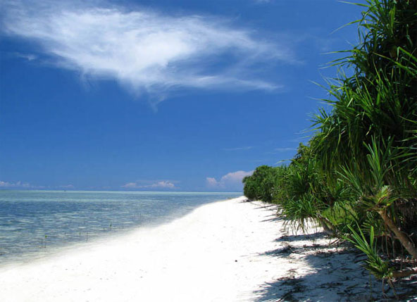 Philippines Pandan Island, Honda Bay, Puerto Princesa, Palawan