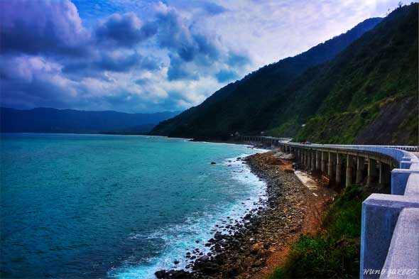 Philippines Pagudpud Winding Patapat Bridge