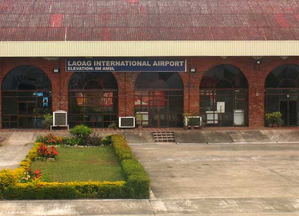 Philippines Pagudpud Airport Terminal Building of Laoag