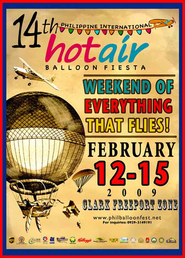 Philippines pampanga Hotair Ballon Festival