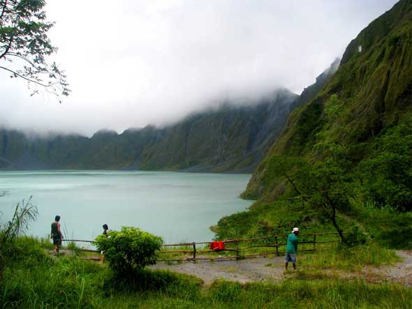 Philippines Mount Pinatubo Crater Lake Viewing Area