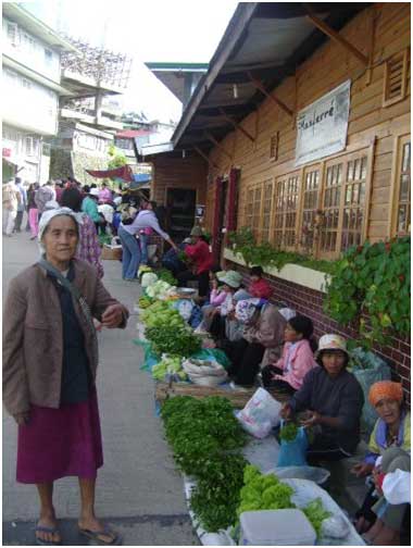 Philippines Sagada Street Market