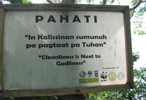Cleanliness WWF Tawi Tawi, Phillippines