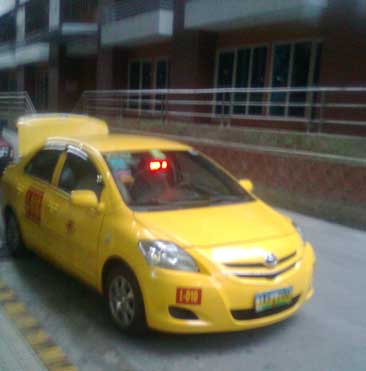 Philippines Transport Yellow Airport Taxi