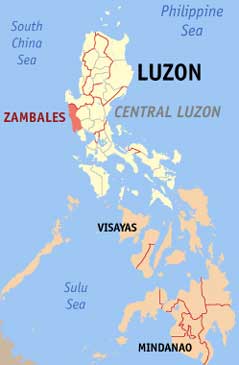 zambales map