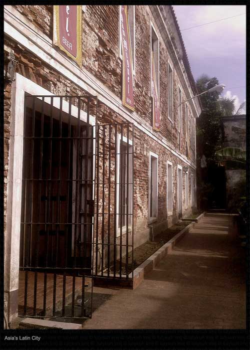 Philippines Zamboanga city Inside the walls of the Fort Pilar